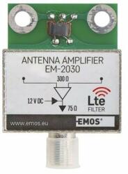 EMOS J5803 30dB VHF/UHF antenna előerősítő (J5803) - bevachip