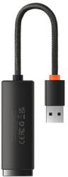 Baseus Lite Series USB - RJ45 hálózati adapter 100Mbps fekete (WKQX000001) (WKQX000001)