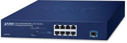 PLANET MGS-910X 8-Port 10/100/1000/2500T + 1-Port 10G SFP+ Multigigabit Ethernet Switch (Fanless design, Standard/VLAN mode, desktop size with rackmount kit) (MGS-910X)