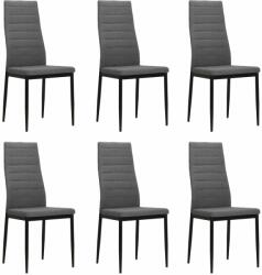 vidaXL 6 buc gri deschis 275380