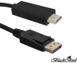 BlackBird Kábel Displayport 1.2 to HDMI 4K 60Hz, 2m (BH1257) (BH1257)