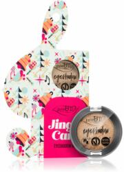 puroBIO cosmetics Jingle Care Eyeshadow Box fard ochi ediție cadou culoare 01 Sparkling Wine 2, 5 g
