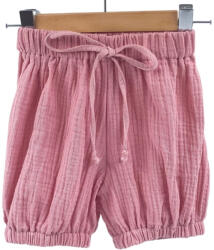 Too Pantaloni bufanti de vara pentru copii din muselina, Blushing Pink, 3-6 luni (PBM36BP)