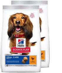 Hill's Science Plan Canine Adult Oral Care 2x2kg