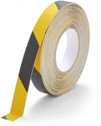 DURABLE Banda anti-alunecare Grip, 25mm latime, 15 m lungime, galben-negru Durable DB1081130 (1081130)