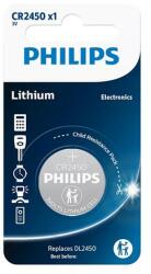 Philips Baterie lithium CR2450 blister 1 buc Philips (PH-CR2450/10B)