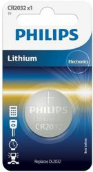 Philips Baterie lithium CR2032 blister 1 buc Philips (PH-CR2032/01B)