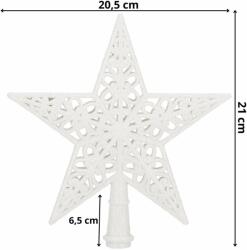 SPRINGOS Karácsonyi csillag dekoráció 19.5 x 20.5 cm (CA1280)