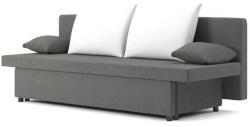 Sony 2 kanapéágy, normál szövet, hab töltőanyag, szín - szürke / fehér