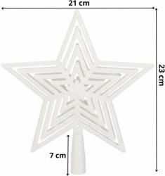 SPRINGOS dekoráció karácsonyi csillag 21 x 22, 5 cm (CA1279)