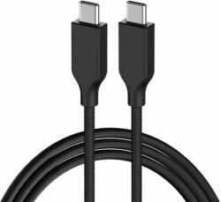 Genius ACC-C2CC-3A USB Type-C apa - USB Type-C apa 2.0 Adat és töltő kábel - Fekete (1.5m) (32590006401)