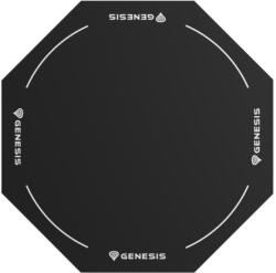 NATEC Protector de podea Genesis - Tellur 400 Octagon Logo, negru (NDG-2066)
