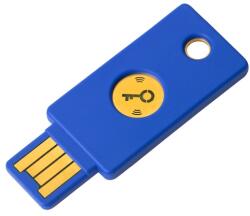 Yubico YubiKey FIDO2 U2F NFC biztonsági kulcs