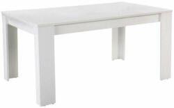  Étkezőasztal, fehér, laminált DTD, 160x90 cm, TOMY NEW (0000069331)