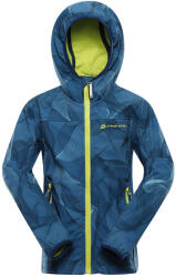 Alpine Pro Hooro gyerek softshell kabát Gyerek 116-122 / kék