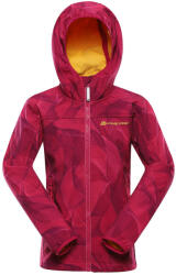 Alpine Pro Hooro gyerek softshell kabát Gyerek 116-122 / rózsaszín