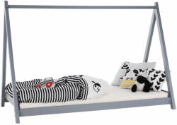  Montessori ágy, szürke, tűnyalábos fenyőfa, GROSI (0000355851) - pepita - 55 490 Ft