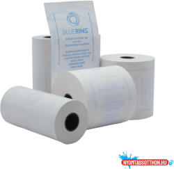 Bluering Hõpapír 57 mm széles, 50fm hosszú, cséve 12mm, 10 tekercs/csomag, ( 57/63 ) BPA mentes Bluering(R) (TH575063)