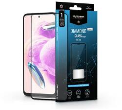 MyScreen MS223478 Xiaomi Redmi Note 12s edzett üveg képernyővédő fólia - Myscreen protector diamond glass Lite Edge2.5D Fekete (MS223478)