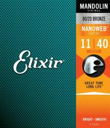 ELIXIR NanoWeb (11525) Mandolin 11-40 Medium húrkészlet