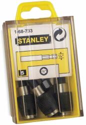STANLEY 1-68-733 feltűzhető csavarbehajtó készlet 1/4"-os meghajtóval, 5 részes (1-68-733)