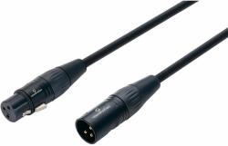 Soundsation WM-BXX05 - Wiremaster szimmetrikus mikrofonkábel: XLR(papa)-XLR(mama) / 5m