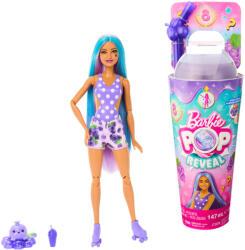 Mattel Barbie: Slime Reveal - Szőlő meglepetés baba gyümölcsös szettben kék hajjal - Mattel (HNW40/HNW44) - jatekshop