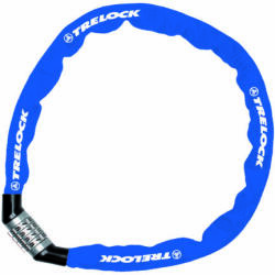 Trelock BC 115 Code számzáras láncos zár [kék, 110 cm]
