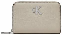 Calvin Klein Portofel Mic de Damă Calvin Klein Minimal Monogram Med Za K60K611500 Stone CI2