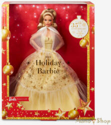 Mattel Signature - Holiday Baba Világosbarna hajú 2023 (HJX06)