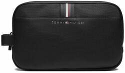 Tommy Hilfiger Geantă pentru cosmetice Tommy Hilfiger Th Corporate Washbag AM0AM11840 Black BDS