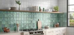 SPANYOL 30x60 ST Murano Decor virág és levélmintás rusztikus fényes tónusos fali csempe