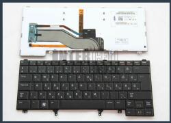 Dell Latitude E6320 trackpointtal (pointer) háttérvilágítással (backlit) fekete magyar (HU) laptop/notebook billentyűzet