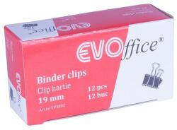 Evo Binderkapocs 19mm, 12 db/doboz, Evo (35965)