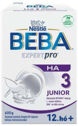 Nestlé Beba Expertpro HA 3 Junior anyatej-kiegészítő tápszer 600 gr