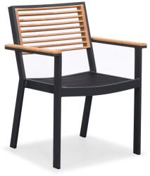 Higold Kerti étkező szék HIGOLD - York Dining Arm Chair Black/Black