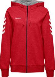 Hummel GO COTTON ZIP HOODIE WOMAN Kapucnis melegítő felsők 204232-306 Méret L