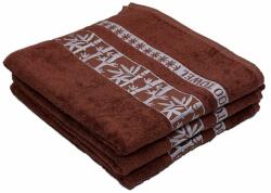  2x prosop BAMBOO 70x140 cm maro, 70% fibra de bambus | 30% bumbac Prosop