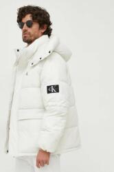 Calvin Klein Jeans rövid kabát férfi, fehér, téli - fehér L - answear - 63 990 Ft