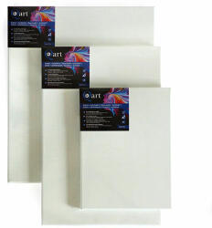 Q-Art feszített festővászon, 330 g, pamut+szintetikus, 60x80 cm