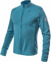 Sensor Cipzáros férfi pulóver Sensor Merino Upper - mint blue ruházat méretei M