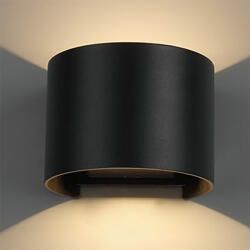 Mantra DAVOS Outdoor WALL LAMP OUTDOOR LED R. * 2*6W 2700K DIM BLACK (8604)
