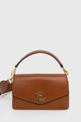 Lauren Ralph Lauren bőr táska barna - barna Univerzális méret - answear - 119 990 Ft