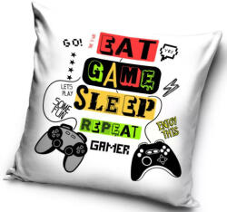  Gamer Repeat párnahuzat 40x40 cm (CBX201008PD) - oliviashop