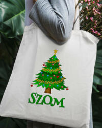 Humoros karácsonyi ajándék - Fa szom táska