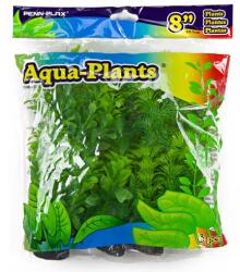 PENN PLAX Műnövény 20, 3cm szett 6db három fajta zöld növény kettesével