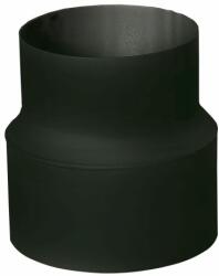 Eurometal Cső alakú füstcső szűkíto 180/130 mm (h. 160 mm), 1, 5 mm, fekete (MA654516)
