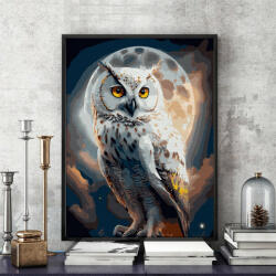 Pictorul Fericit Midnight owl - Pictură pe numere