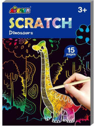 AVENIR Carte Scratch Art mini Dinozauri Avenir (AvenirCH191601)