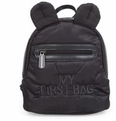 CHILDHOME Rucsac pentru copii matlasat Childhome My First Bag Negru (CH-CWKIDBPBL) - ookee